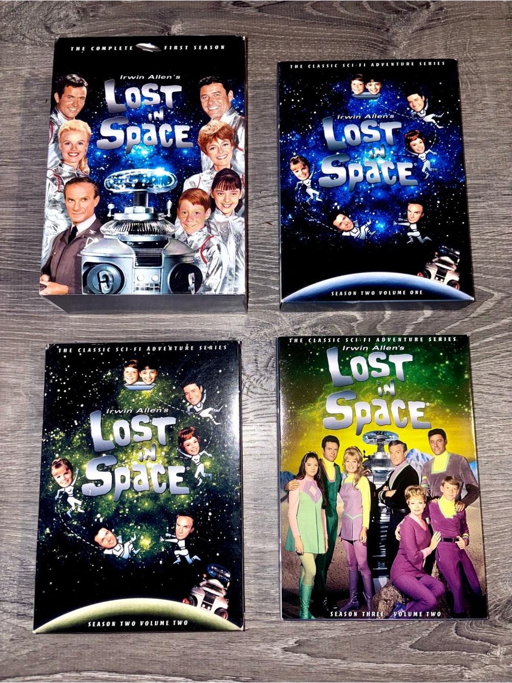 Lost in Space DVD Box Set - Black & Green Covers